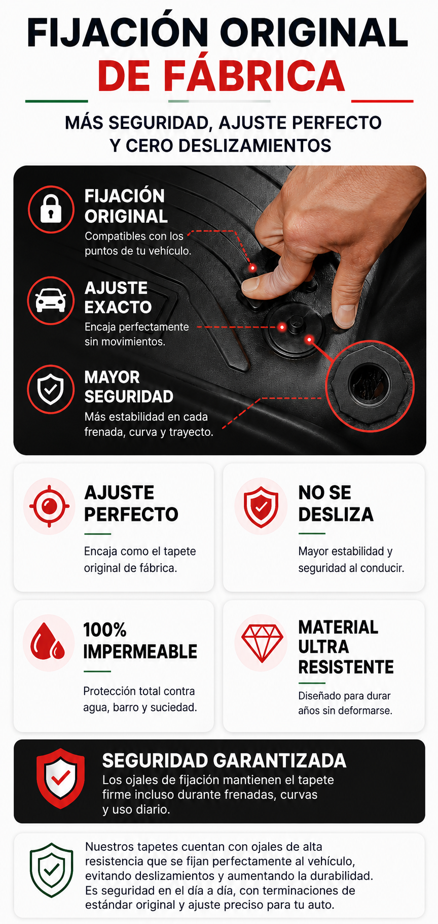 Fijación original de fábrica